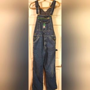Retro Urban Outfitters Medium Wash Women's Liberty Overalls Made in the USA